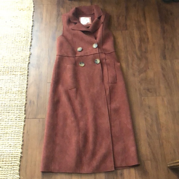 Anthropologie Tandy Longline Utility Vest - Picture 5 of 6